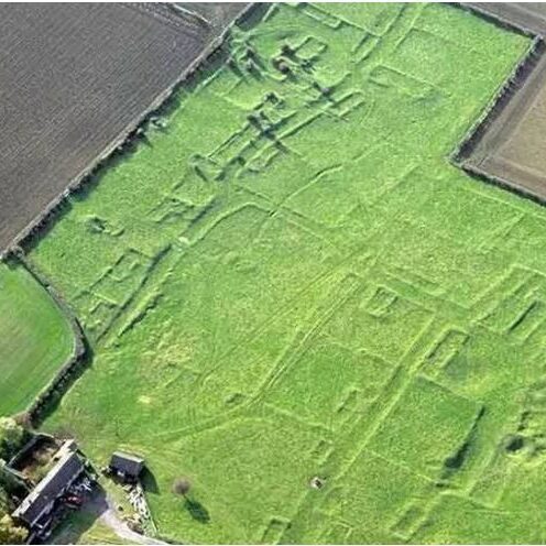 Deserted medieval village part of a desk based assessment